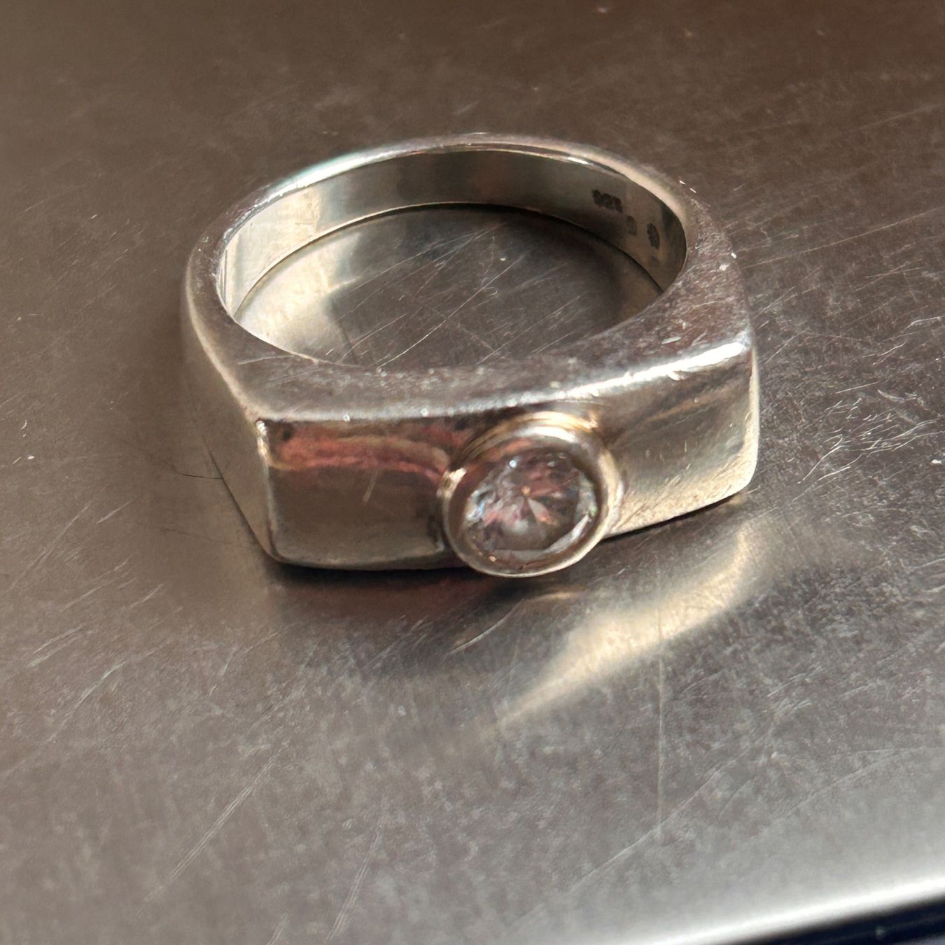 Anelli: Silberring massiv GLOW  (gr. 64) – Usato da Basel venduto da bellespirit 8