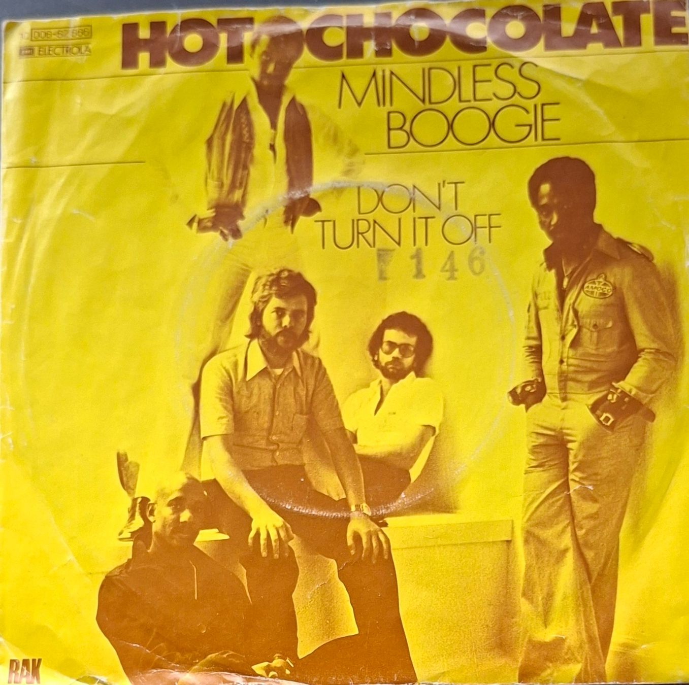 Dischi in vinile: Vinyl Single Hot Chocolate - Mindless Boogie – Usato da Langenthal venduto da Modo39