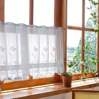 Vends tête de rideau transparent 
