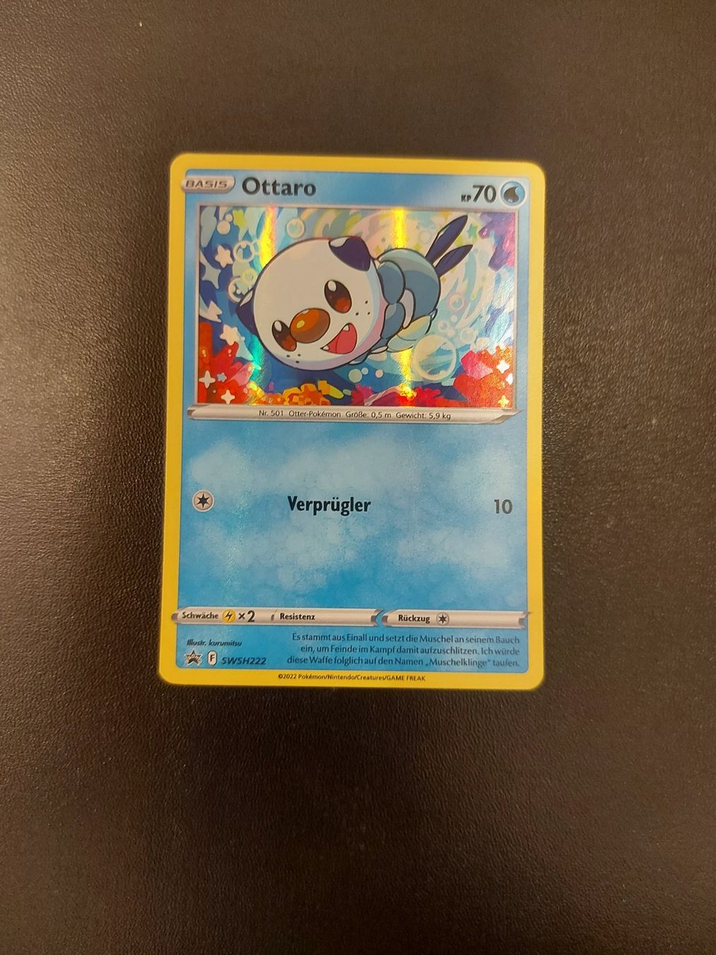Pokémon Sammelbilder & Trading cards: Ottaro SWSH222 DE – Gebraucht aus Biasca von Sara_Poke123