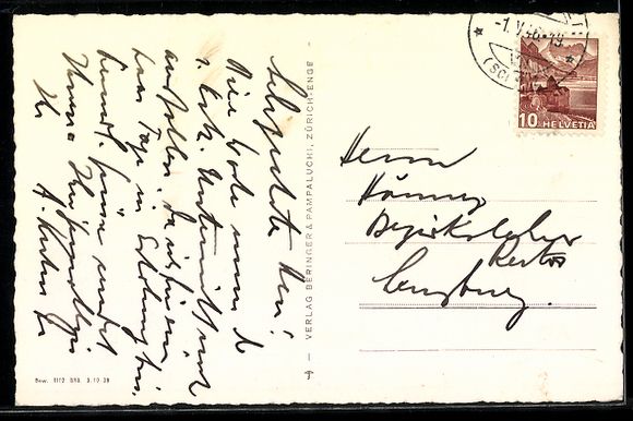 Cartoline postali: AK Morschach, Teilansicht mit Hotel – Usato da Berlin venduto da bartko-reher 1