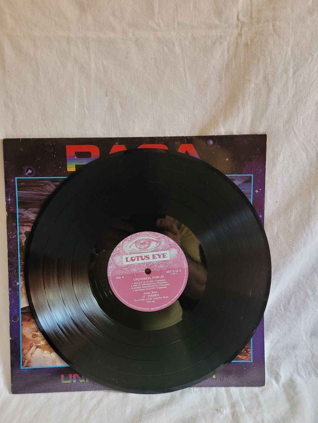 Dischi in vinile: Rasa - Universal Forum - Vinyle 33t 1981 – Usato da la Chaux-de-Fonds venduto da Lampe 1