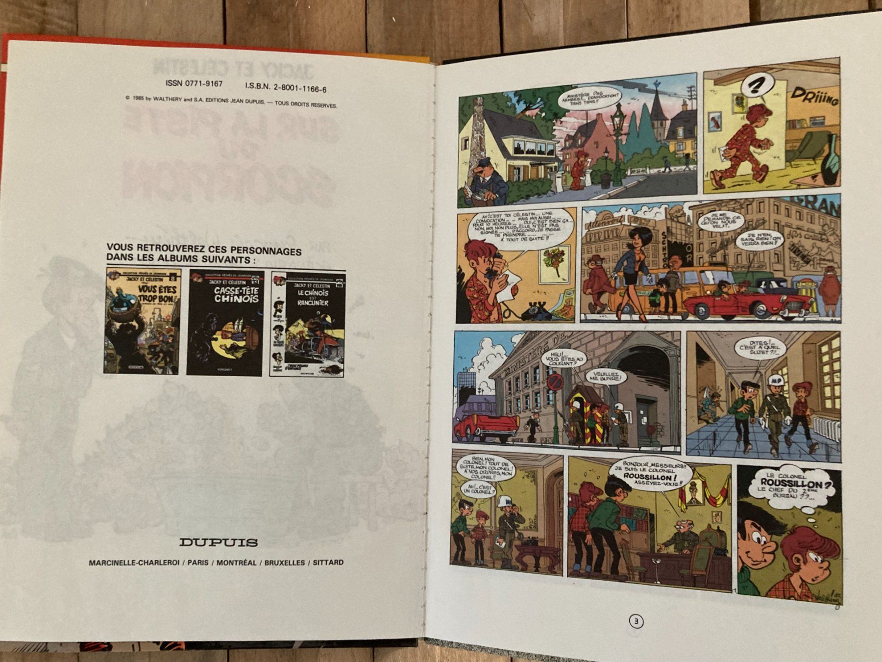 Comics: Walthéry-Sur la piste du scorpion-EO 1985 – Gebraucht aus vaumarcus von Nicolasorel 2