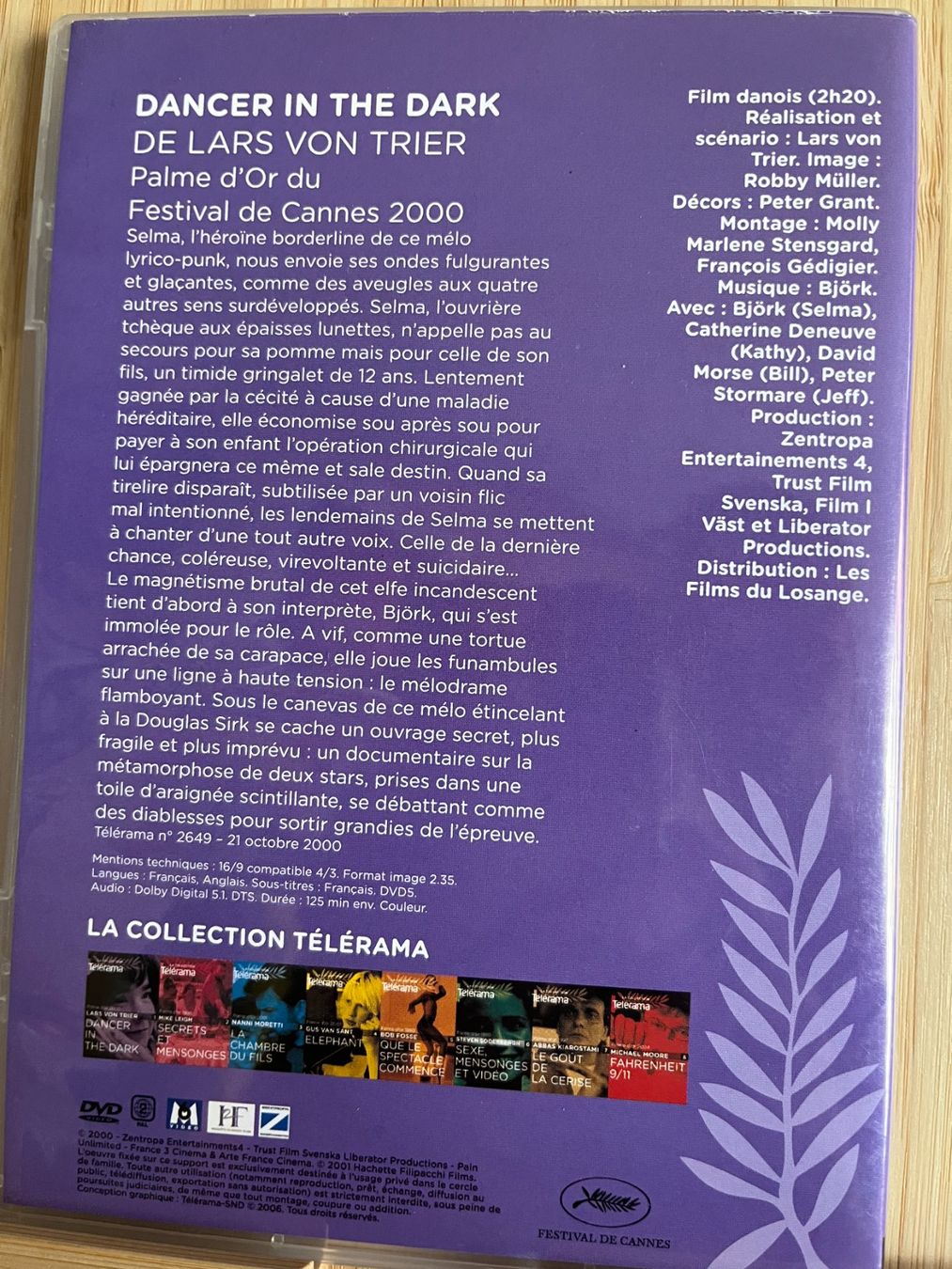 Tutti i DVDs: Dancer in the dark (2000, DVD, Lars Von Trier) – Usato da Vevey venduto da zecollector 1