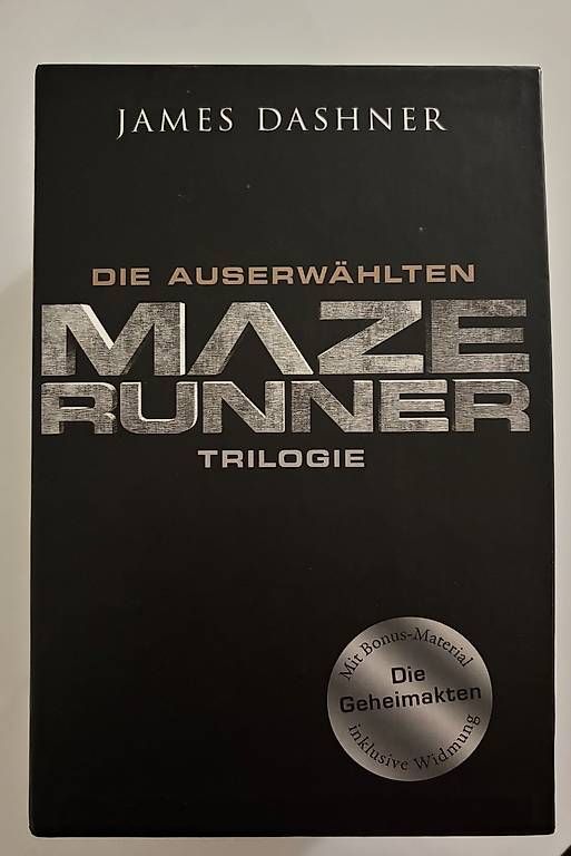 Bücher: Maze Runner Trilogie im Schuber – Gebraucht aus Rüti ZH von smbx3