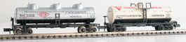 Atlas 2 US Tank Cars Generam American / Dupont Spur N