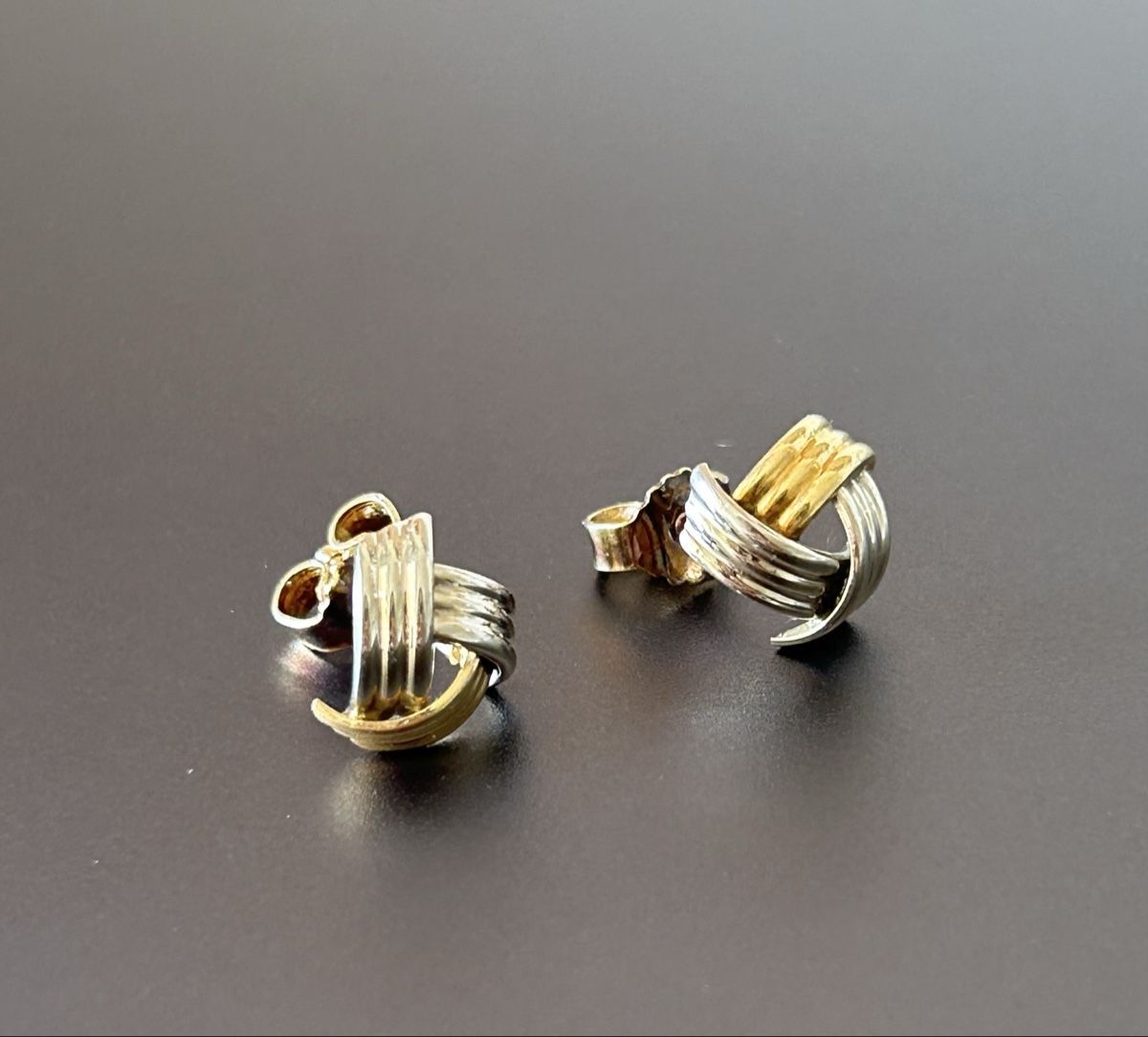 Orecchini pendenti & Orecchini a lobo: Boucles or blanc or jaune 750 – Usato da Zürich venduto da malia. 3