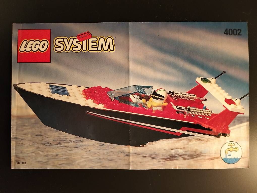 Baukästen: Lego System 4002 barca motoscafo da corsa – Gebraucht aus Locarno von gab_22kt