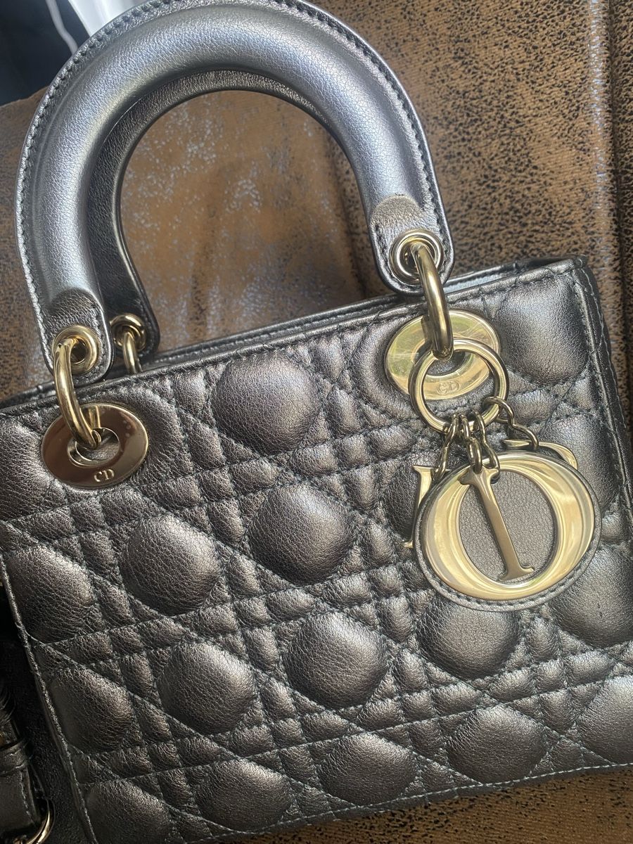 Borse da donna: Lady Dior Small ABC Silver grey 2019 – Usato da Bussigny venduto da tmu_8p2m 5