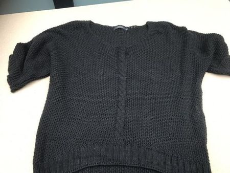 Damen Pullover schwarz M