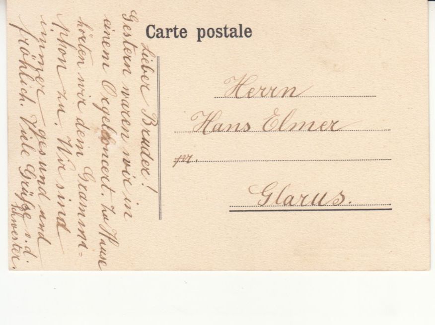 Cartoline postali: Alp Idille, ca. 1910 – Usato da Bürglen TG venduto da StampGraf 1
