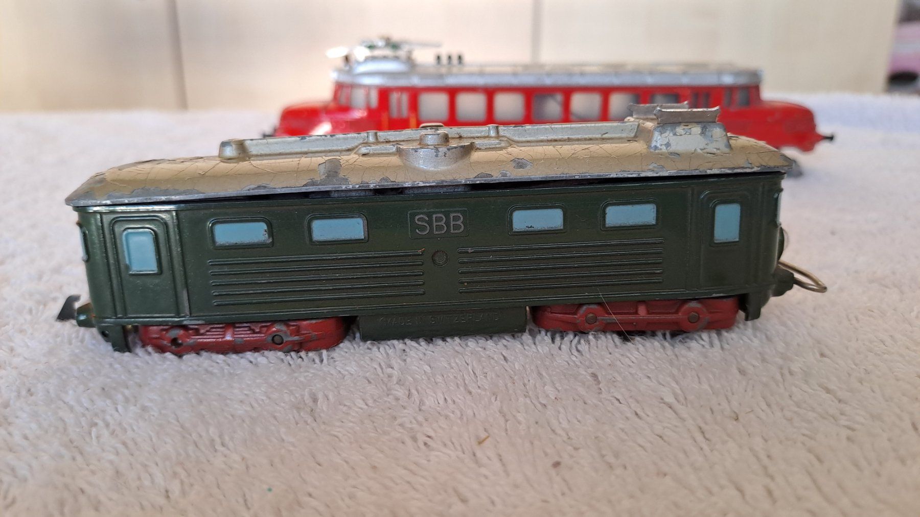 Wesa Modellini di ferrovie: Wesa roter Pfeil./SBB Lok / 26 – Difettoso da Winterthur venduto da Riebeli333 3