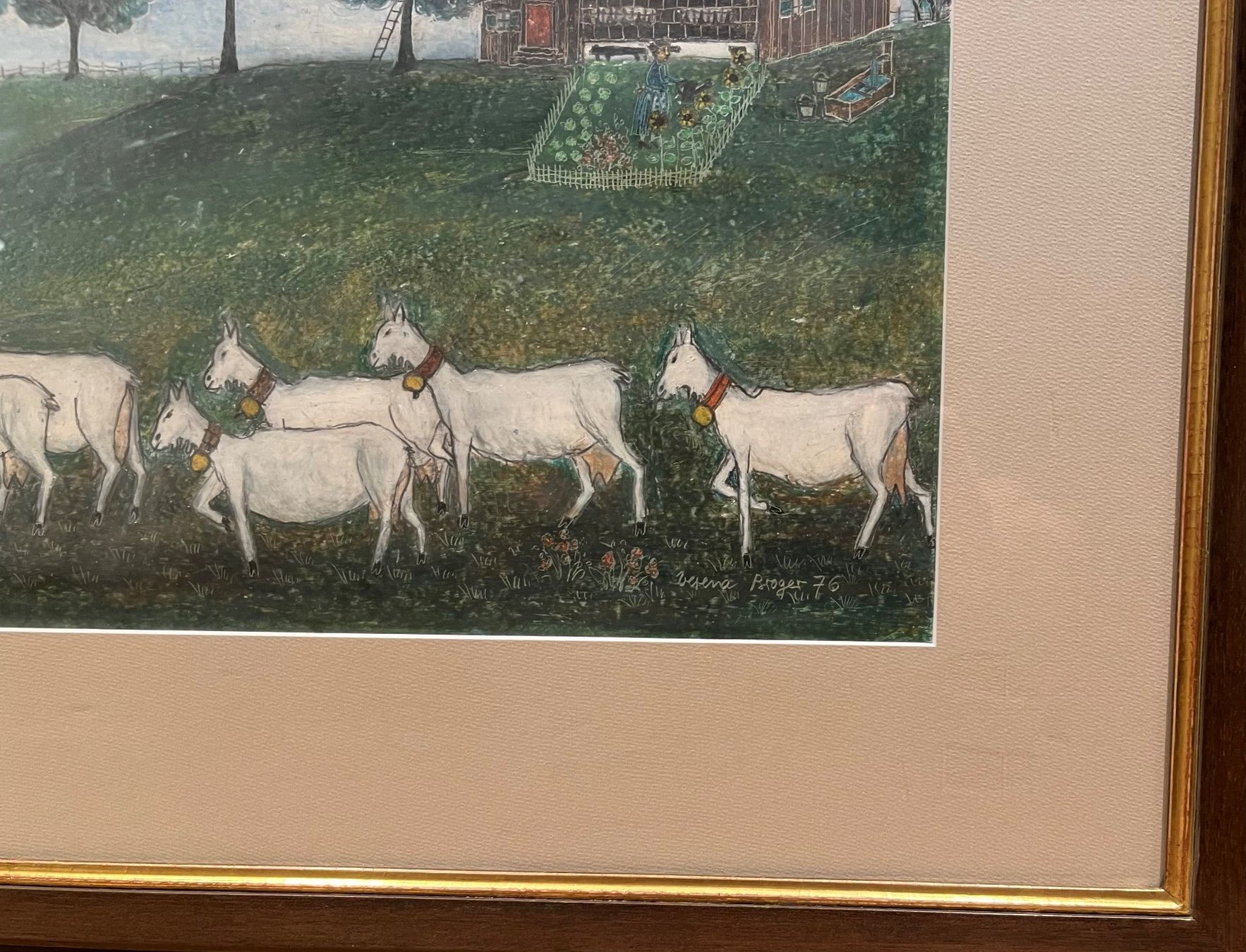 Dipinti: Original Appenzeller Bild Verena Broger gross – Usato da Weissbad venduto da 7733110 2