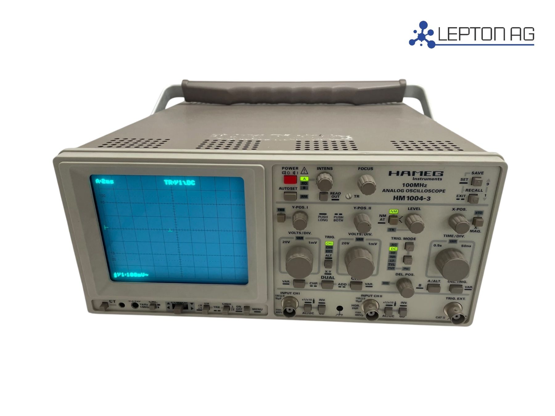 Messen: Hameg 1004-3 100MHz Oscilloscope – Gebraucht aus Niederdorf von LeptonAG 1