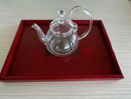 5 Teekannen Glas mit Herausnehmbarem Teesieb von Tea Logic