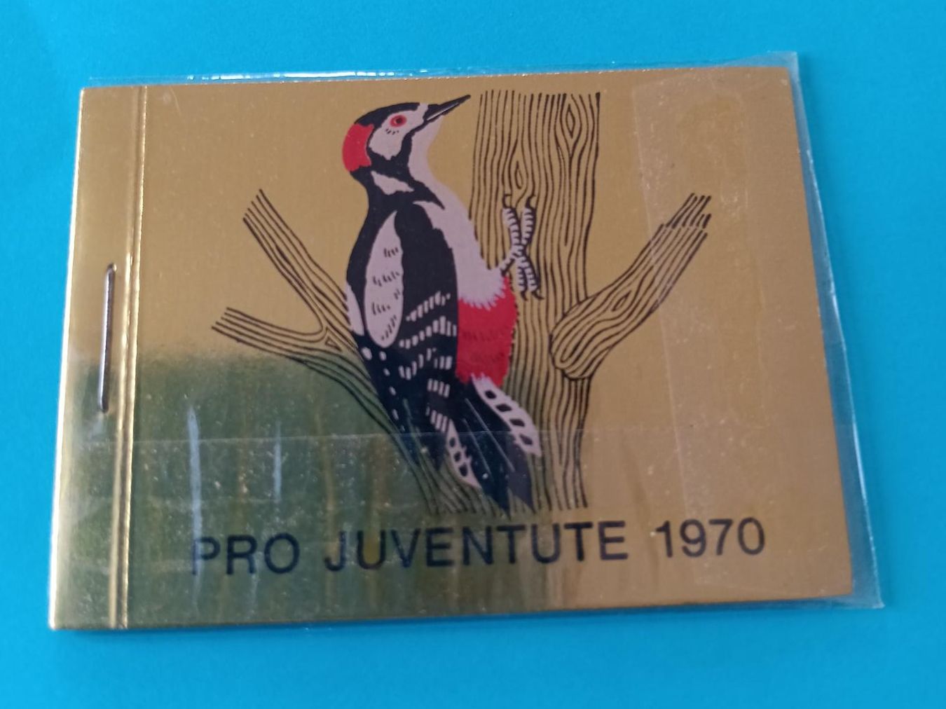 Tutti i francobolli: Pro Juventute 1970 Markenheftchen. "Specht" Originalverpackt – Usato da Zürich venduto da Sion2006