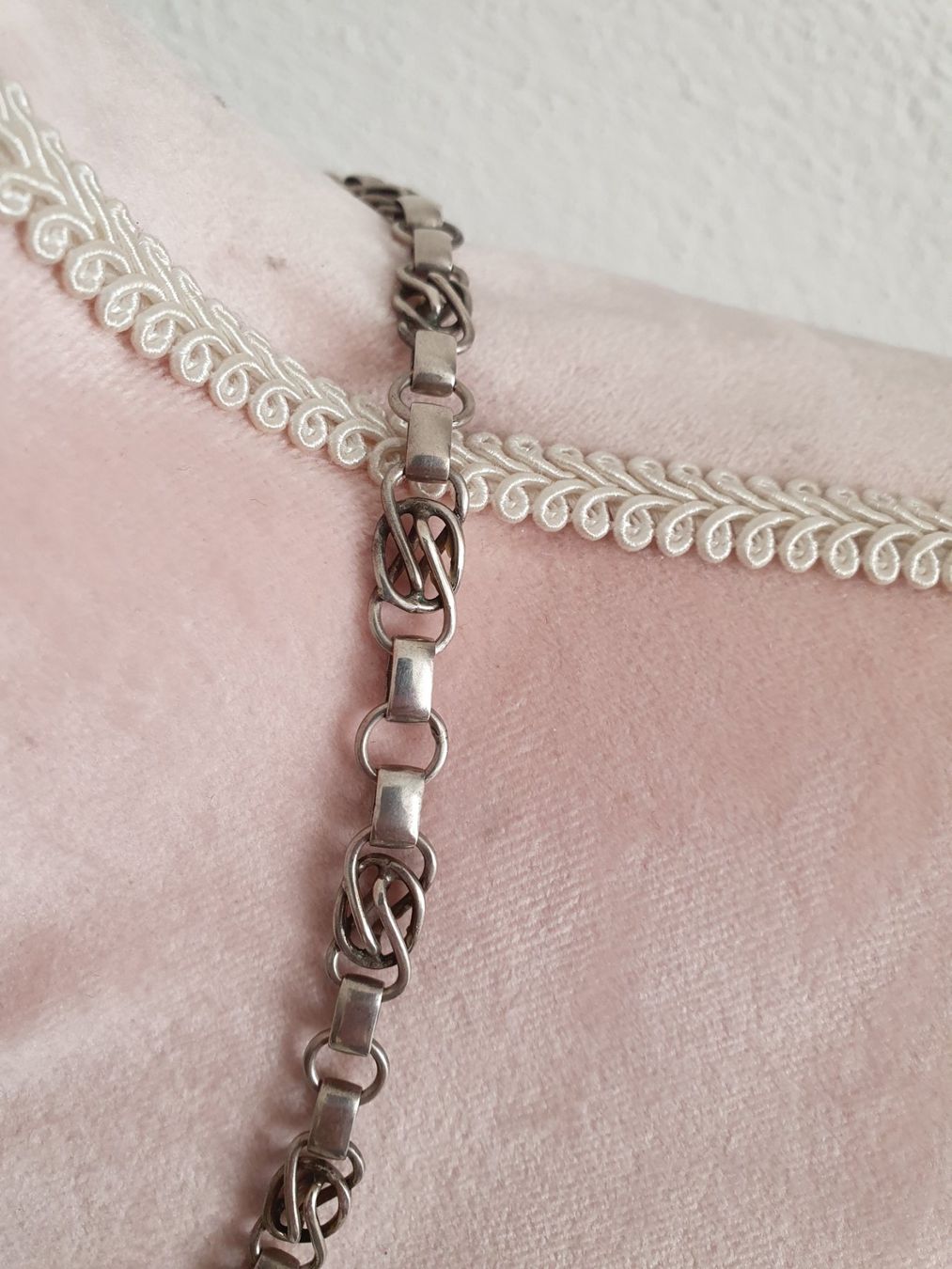 Catenine: Spätes Art-Déco 900er Silber Collier – Usato da Wohlen AG venduto da palmsprings 4