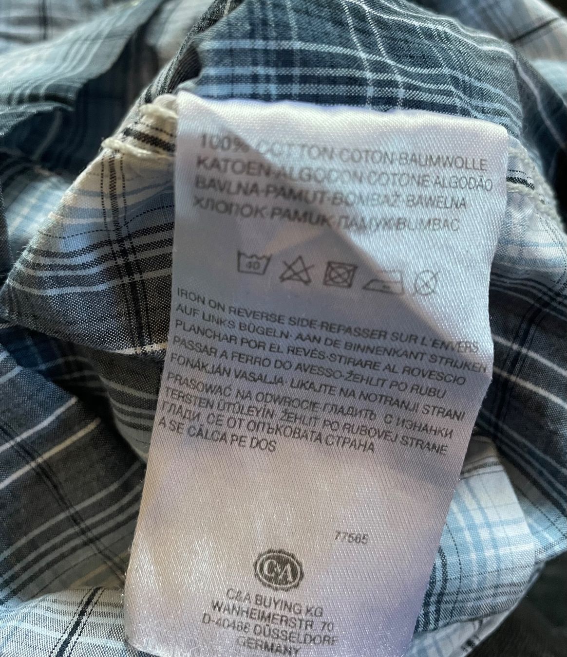 C&A Hemden, T-Shirts & Polos: Hemd Gr 104 – Gebraucht aus Hüntwangen von fra_7nd2 3