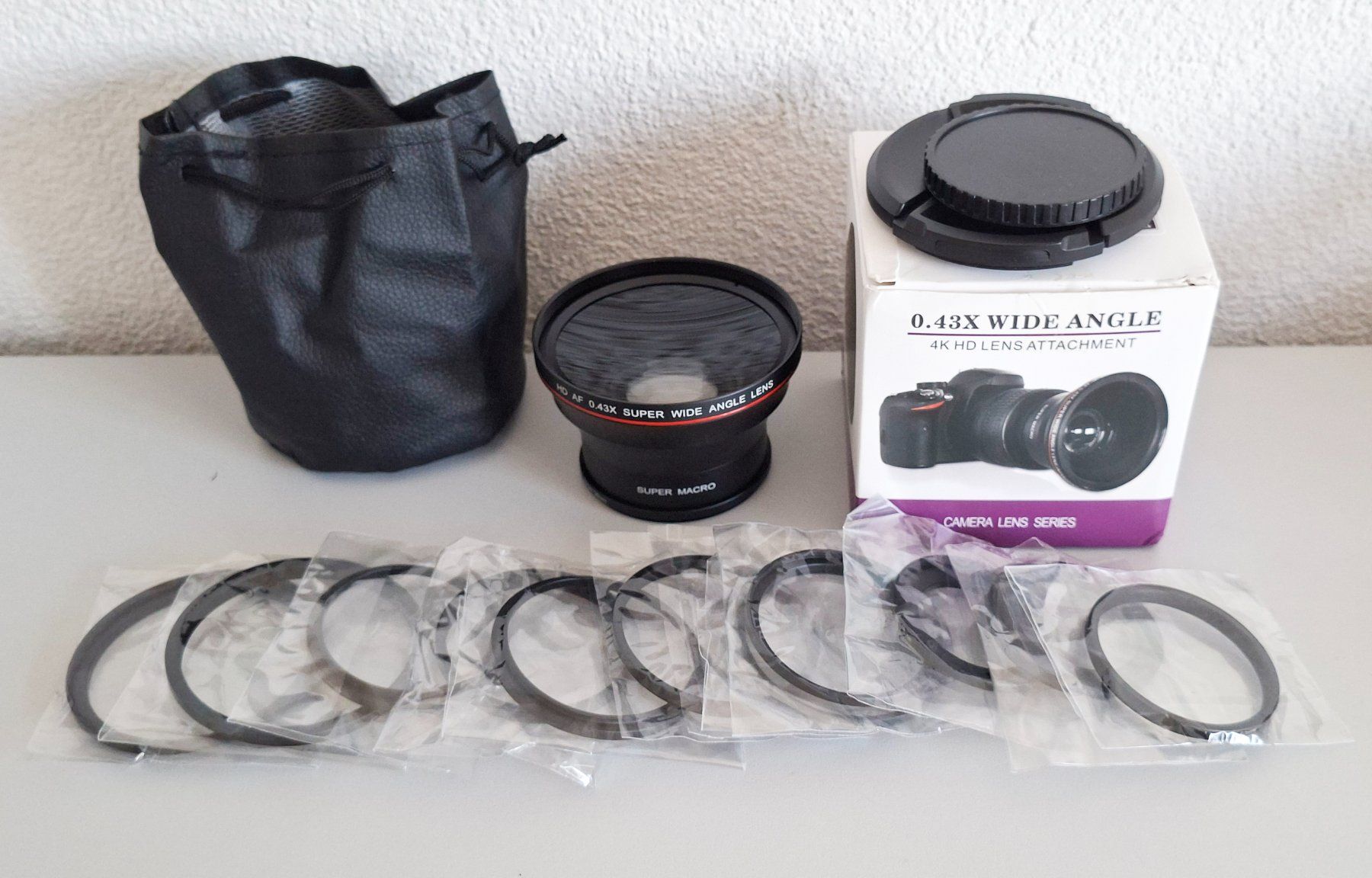 Objektive: Weitwinkelvorsatz 0.43x (mit Preisvorschlag) – Neu und originalverpackt aus Oftringen von Fliby