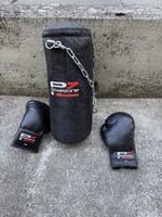 Boxsack mit Handschuhen Powerzone gebraucht