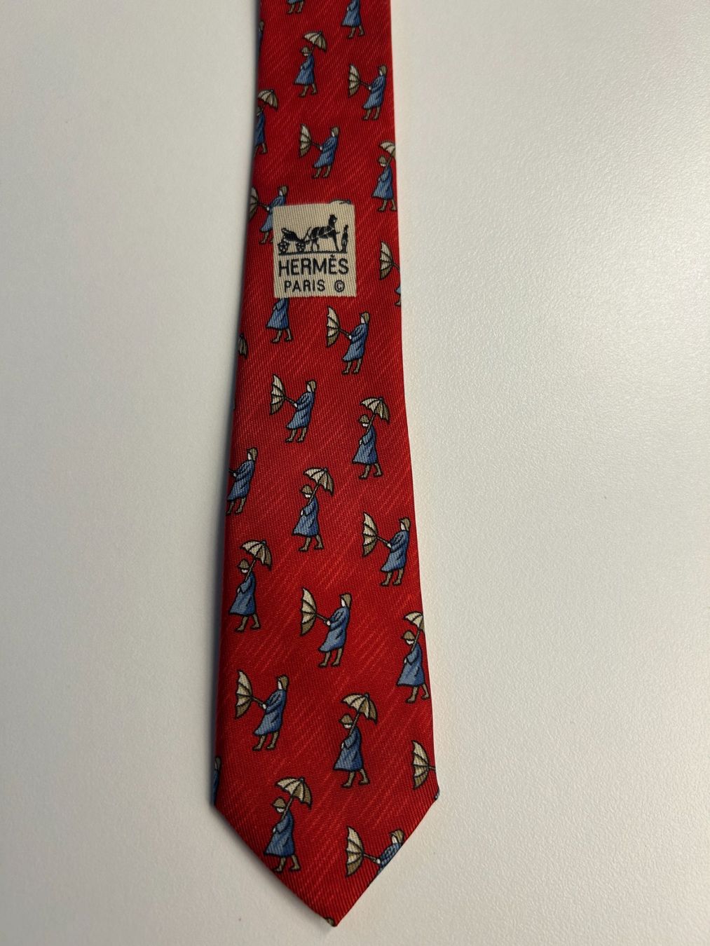 Hermès Krawatten: Hermès Regenschirm Krawatte – Neu (gemäss Beschreibung) aus Bern von kurtikobolt74 4