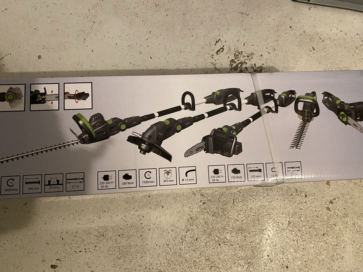 Tutte le macchine: MEROX Garten Multifunktionsgerät 5 in 1 – Nuovo (secondo la descrizione) da Volketswil venduto da Ahot 3