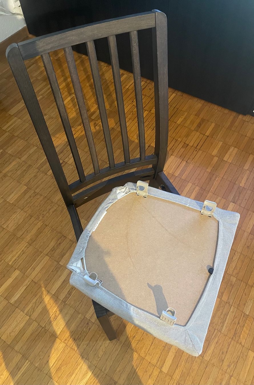 Ikea Sedie: Stühle X 4, dunkelbraun/hellgrau – Usato da Kriens venduto da jon_k2nw 4