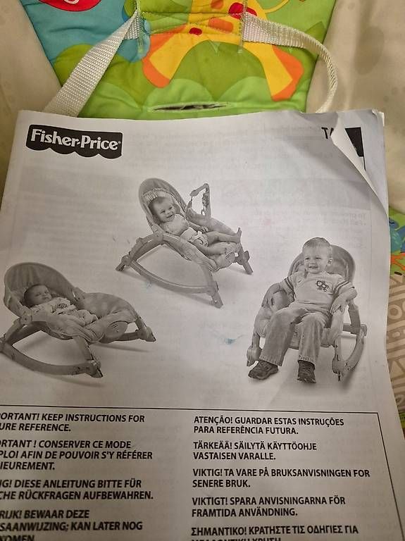 Fisher-Price Sdraiette & Sdraiette a dondolo: Babysitter von Fisher Price – Usato da Schwarzenburg venduto da Flamingo07 1