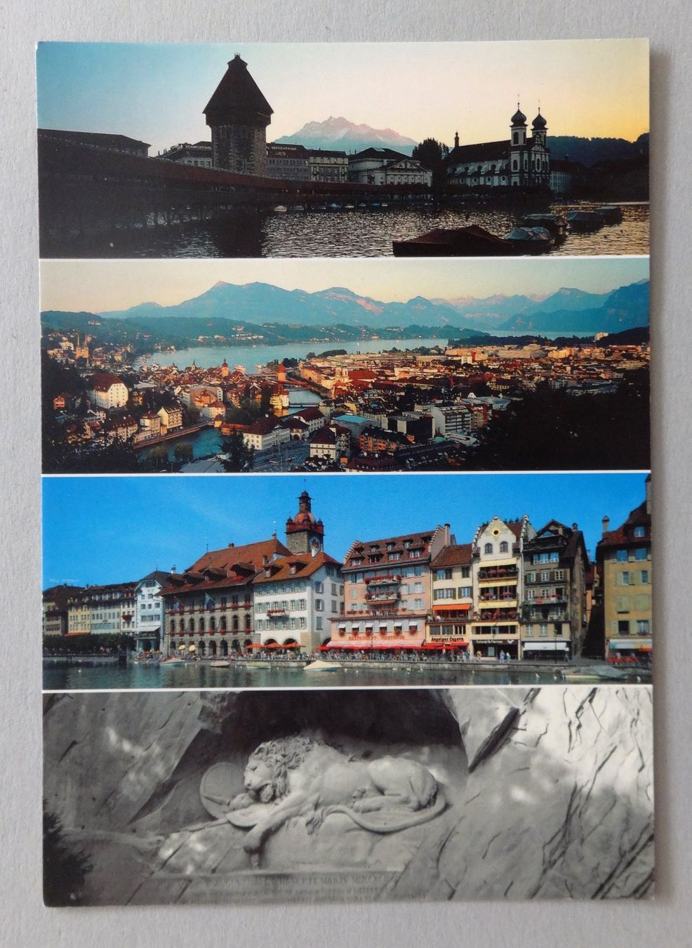 Ansichtskarten: Luzern – Gebraucht aus Fétigny von Billy2miny