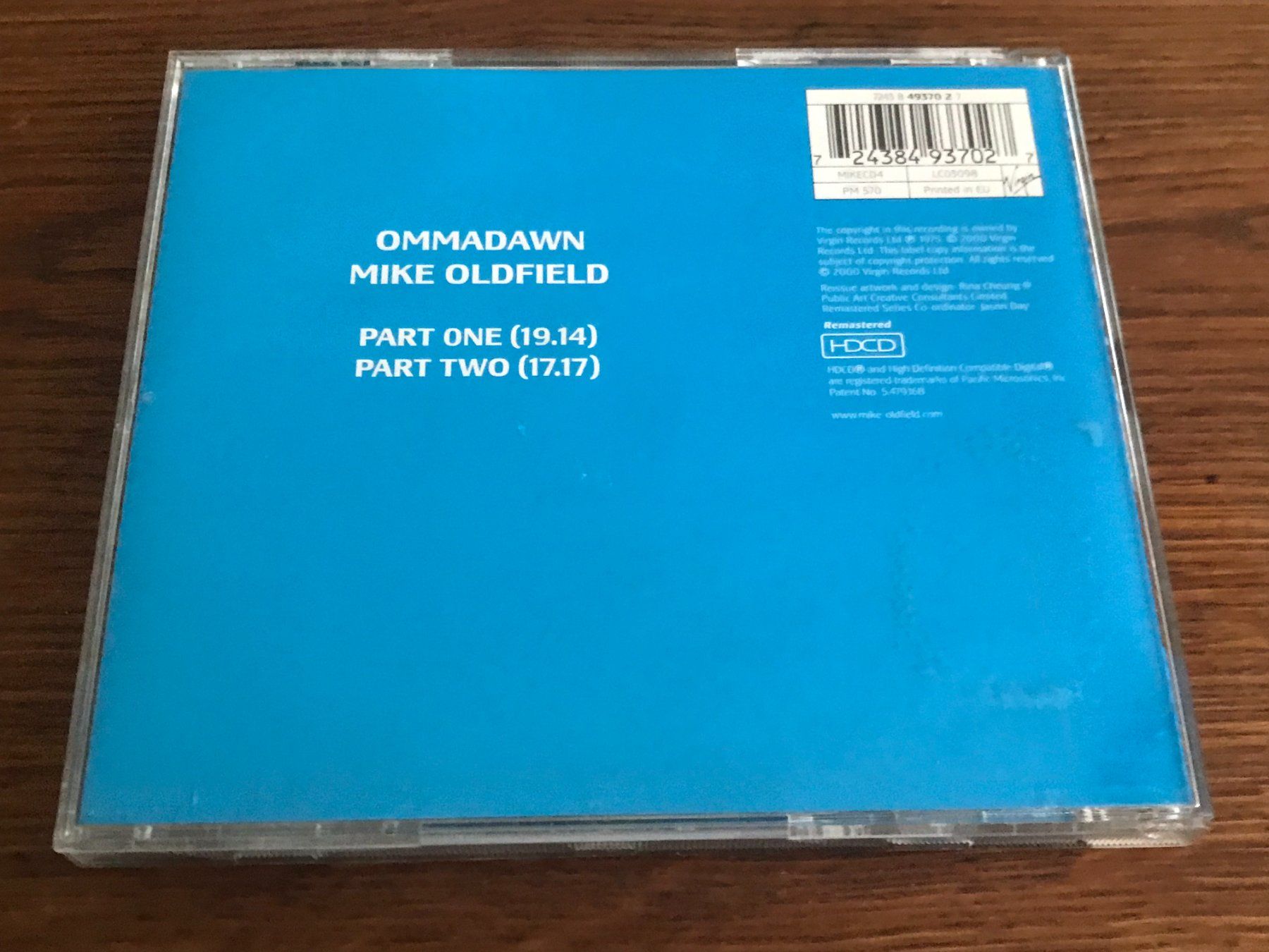 CDs: MIKE OLDFIELD - Ommadawn - HDCD – D'occasion à Buchs AG par Archie 2