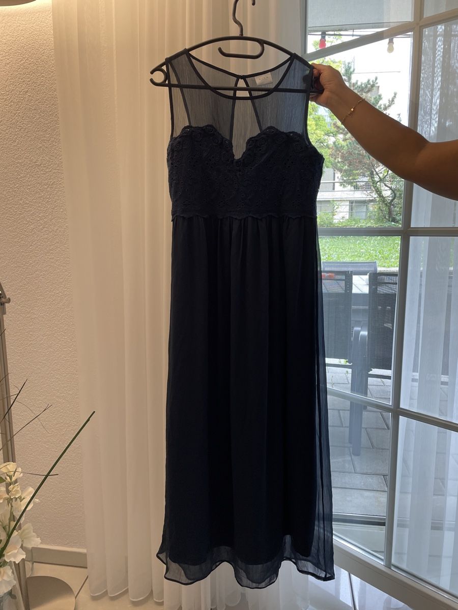 Vila Vestiti: Blaues Kleid, Marke Villa, Grösse M – Usato da Bern venduto da Gule69
