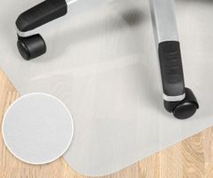 neue Bodenschutzmatte 90 x 90 cm für Bürostühle
