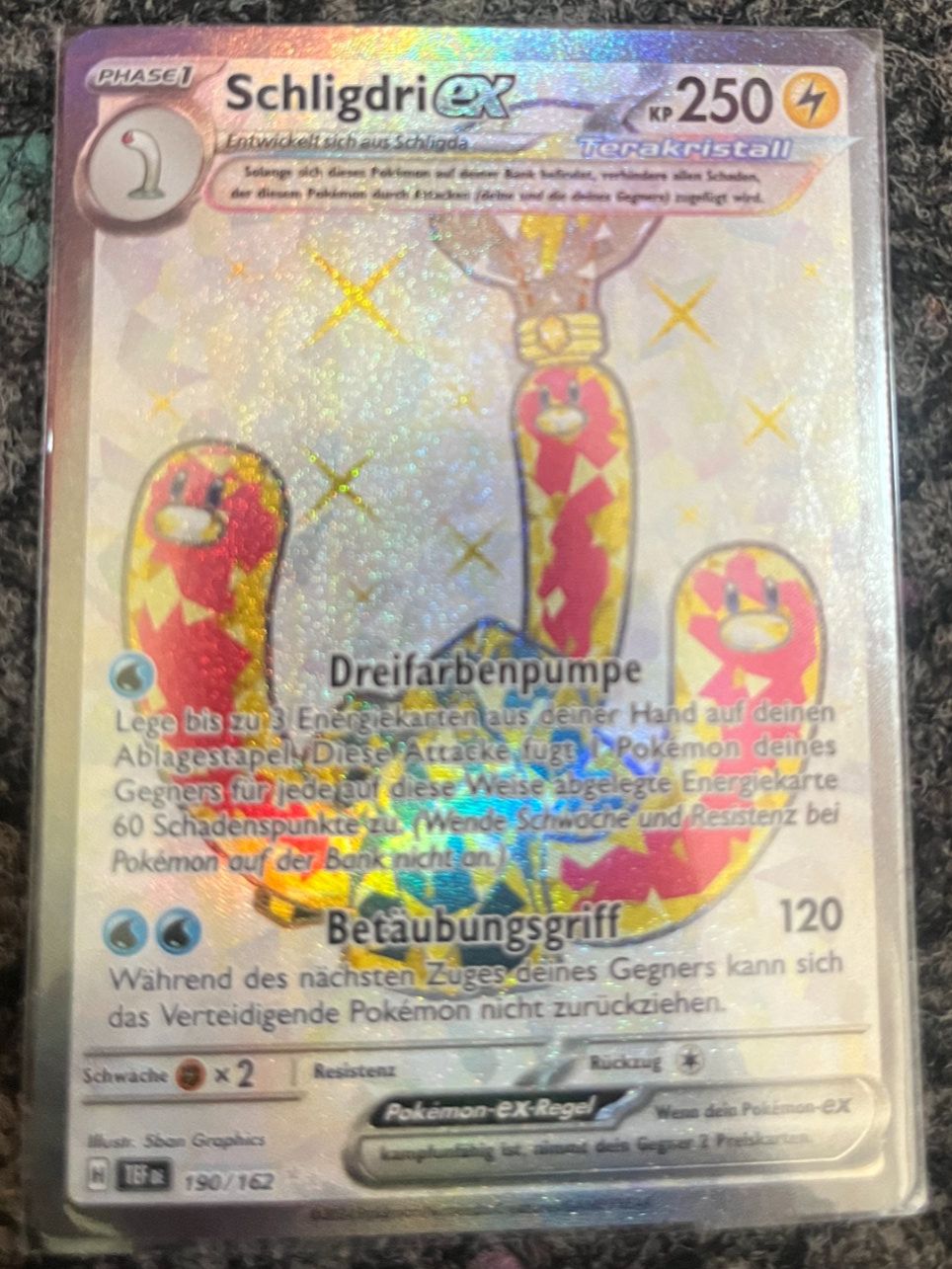 Pokémon Carte collezionabili: Schligdri ex (TEF 190) – Nuovo (secondo la descrizione) da St. Niklaus VS venduto da tru_vj5x