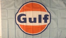 Gulf Oil Fahne 150 x 90 cm Öl Tuning 80er 90er DTM Formel 1