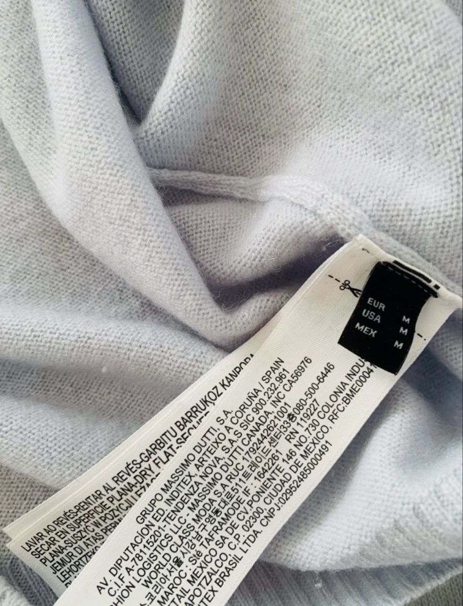 Massimo Dutti Pulls & Sweat-shirts: Massimo Dutti Kaschmir Pullover hellblau Grösse M – D'occasion à Küsnacht ZH par chr_dns2 3