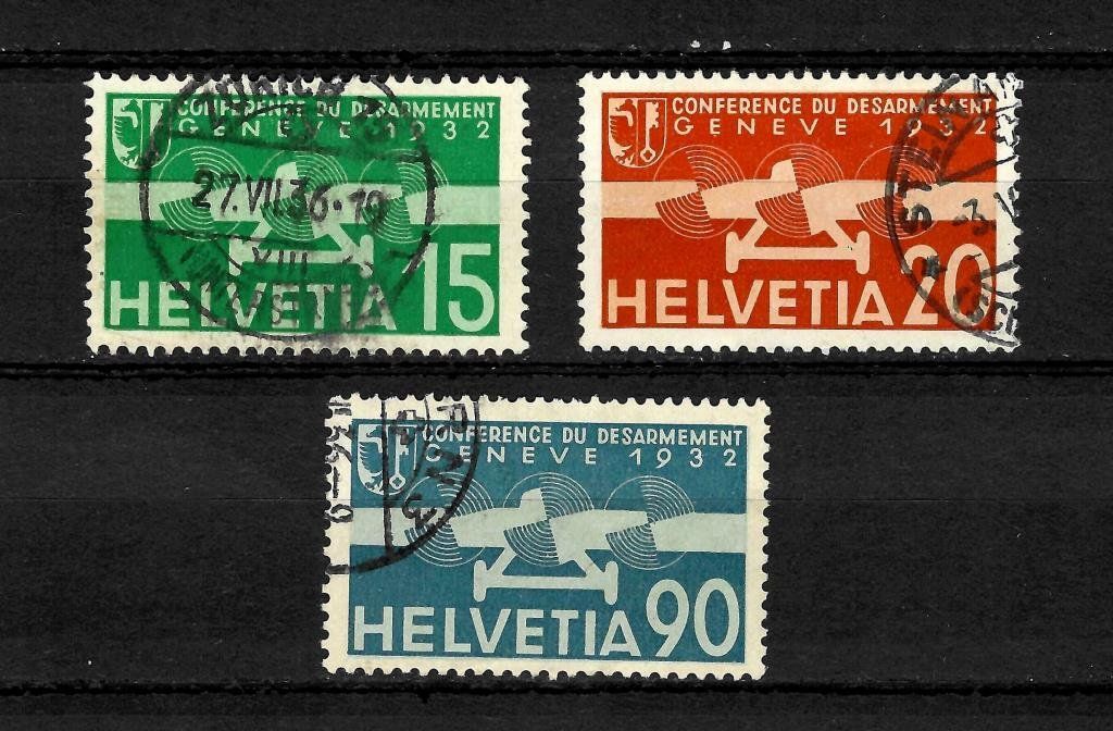 Tutti i francobolli: 1932 Schweiz Flugpost Satz /° – Usato da Sorengo venduto da eme_wk9w