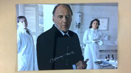 Bruno Ganz, Original Autogramm auf Foto in Farbe