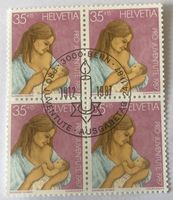 4 er Block Nr.J 303 mit Vollstempel Bern