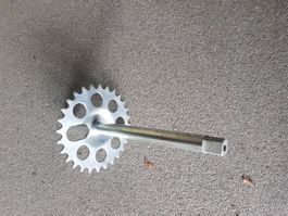 Trett Achse Neu Mofa Sachs 28 Z Du.16 mm