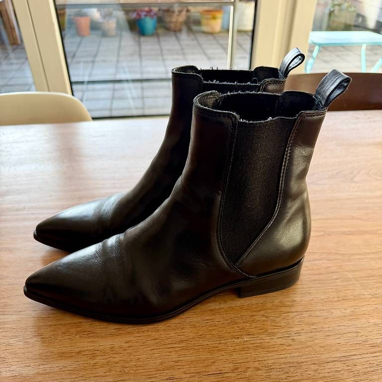 Scarpe da donna: Chelsea Boots, Gr. 41, schwarz – Usato da Steinhausen venduto da asgs 2