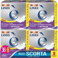 NUOVI 44pz Lines E lungo con ali, nuovo, protezione odori!