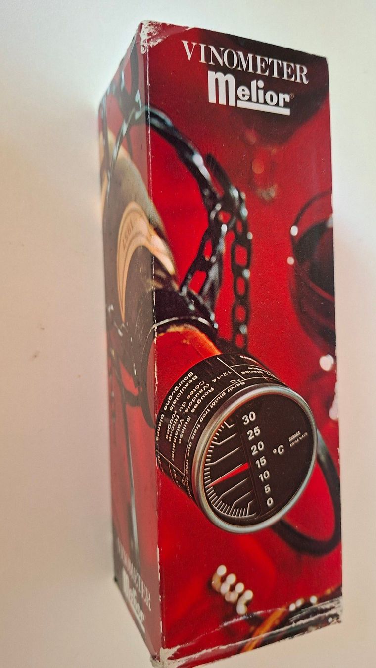 Vino: Weintermometer Melior Swiss Made in Originalverpackung – Usato da Weiningen ZH venduto da Annakatharina
