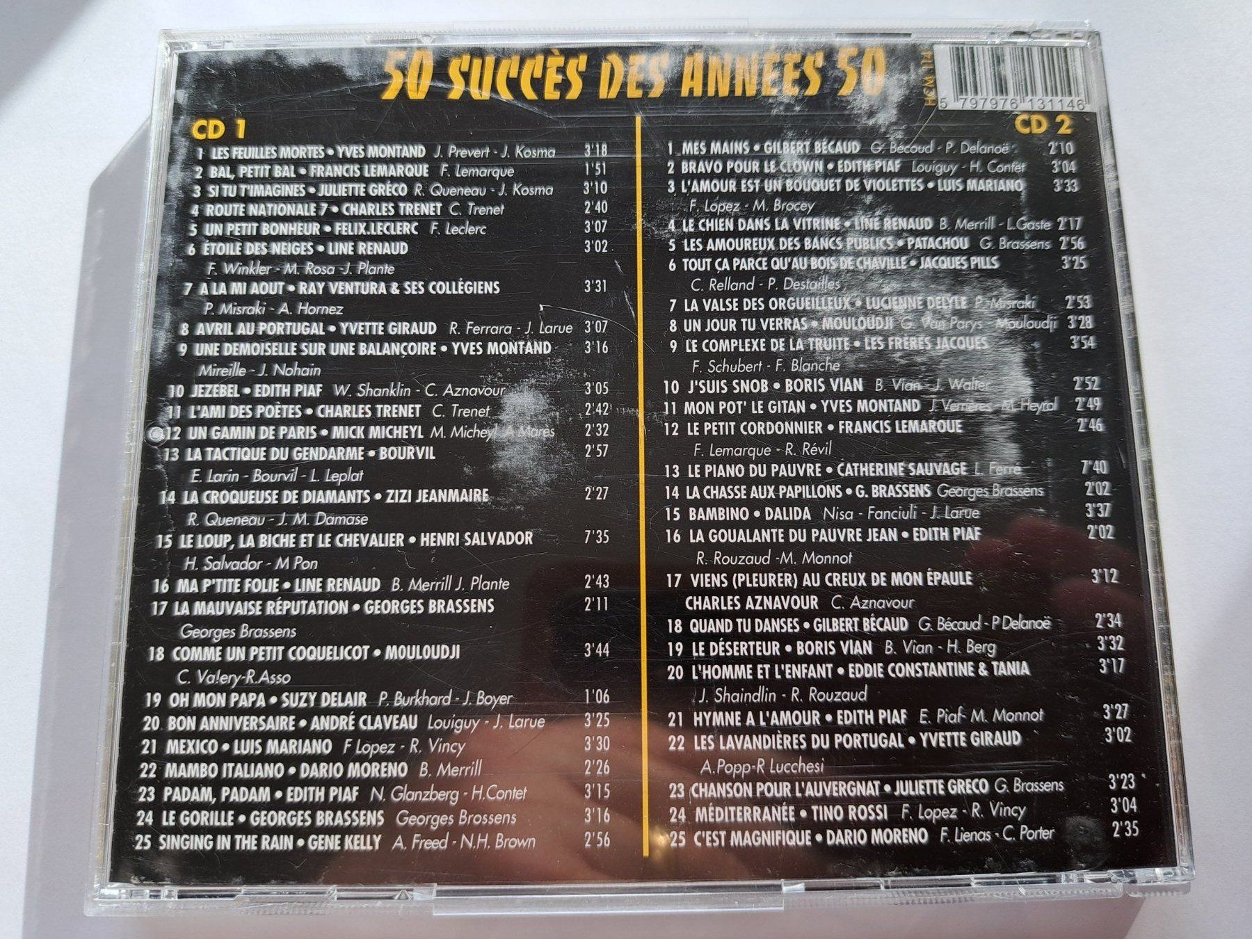 CD: Cds 50 Succès des années 50  – Usato da Pully venduto da bro_n52j 1
