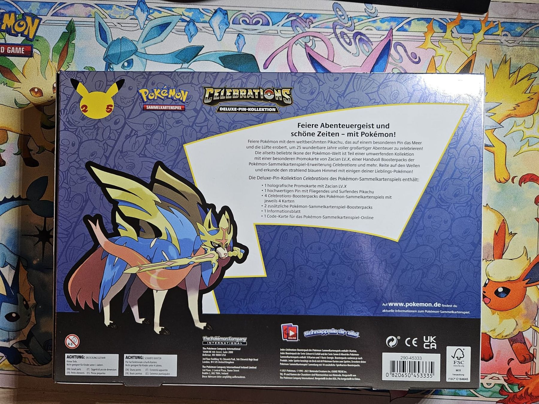 Pokémon Carte collezionabili: Pokemon - Celebrations Deluxe Pin Kollektion DE – Nuovo (secondo la descrizione) da Heiligkreuz (Mels) venduto da Majora05 1