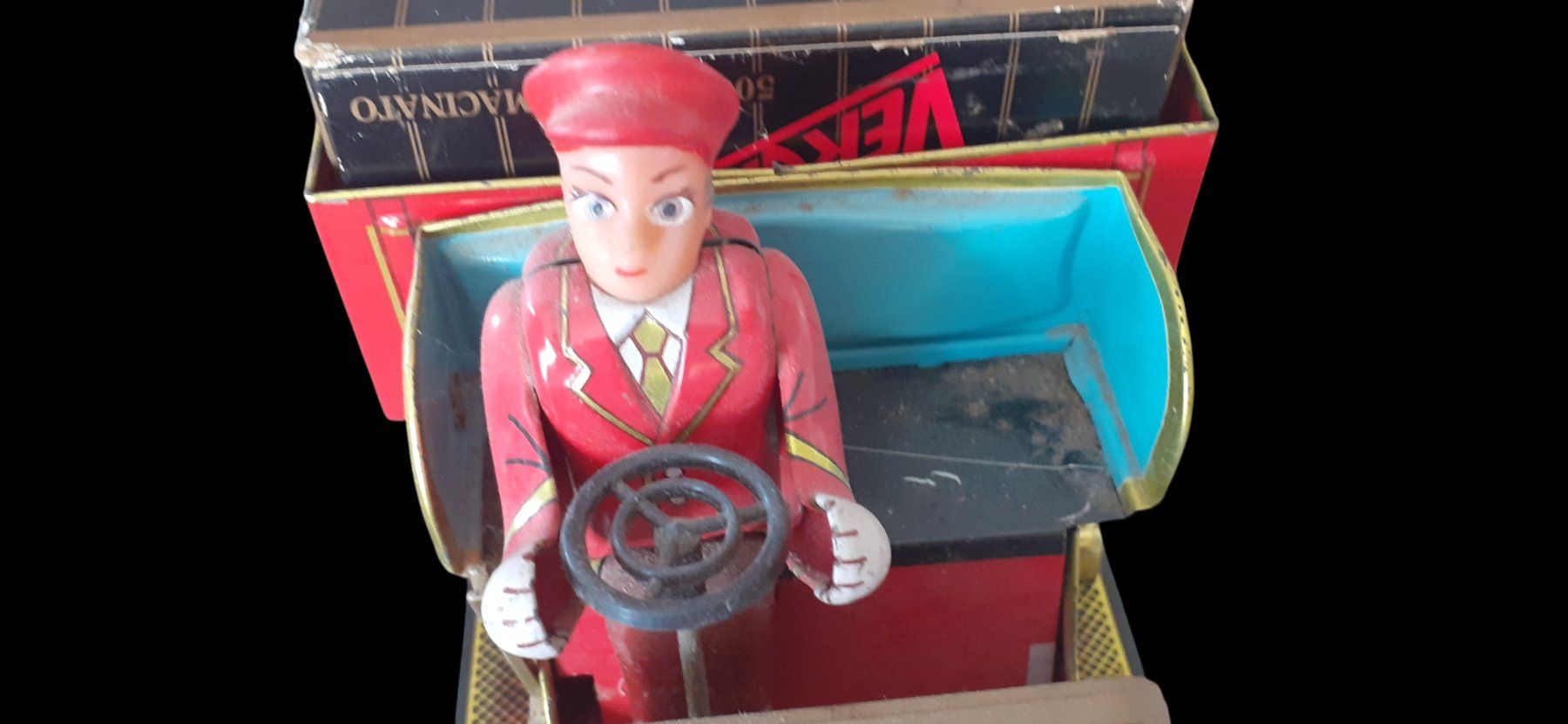 Figuren: Werbung Caffè Vergnano Blechauto Fiat – Gebraucht aus Mörschwil von antiksalon 8