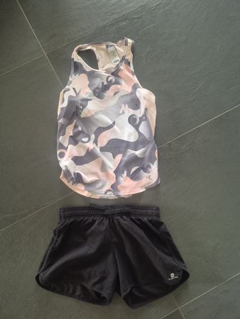 Sportstudio Shirt und Shorts Gr 140