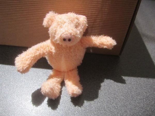 Giocattoli: Teddy - Bär rosa, harter Körper – Usato da Zürich venduto da abraxas1291