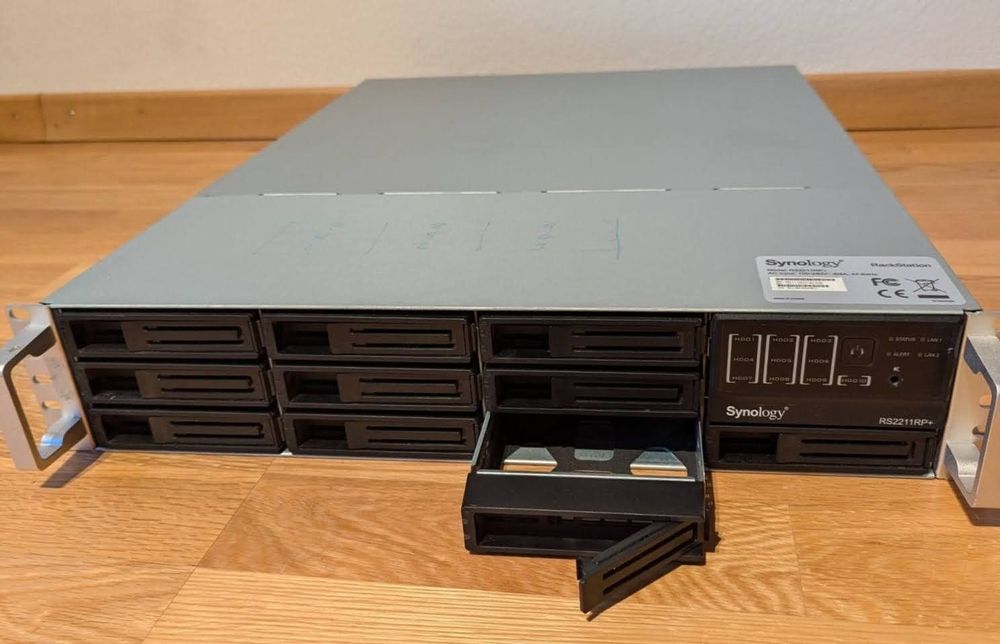 Synology NAS RackStation RS2211RP+ 10-Bay NAS Rack Server (Gebraucht ...