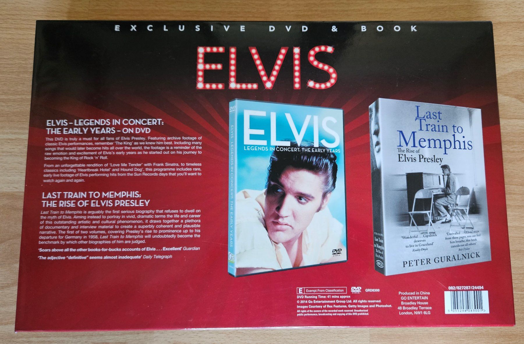 Tutti i DVDs: ELVIS EXCLUSIVE DVD & BOOK – Nuovo e nell'imballaggio originale da St. Gallen venduto da Demos86 1