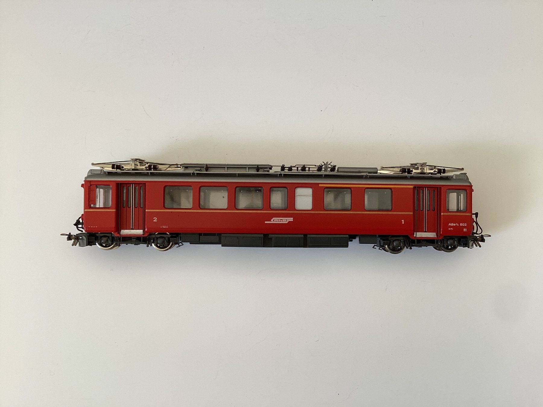 Bemo Modellini di ferrovie: Bemo 1265/2 ABe 4/4 502 RhB 1:87 H0m – Usato da Effretikon venduto da simtek_de